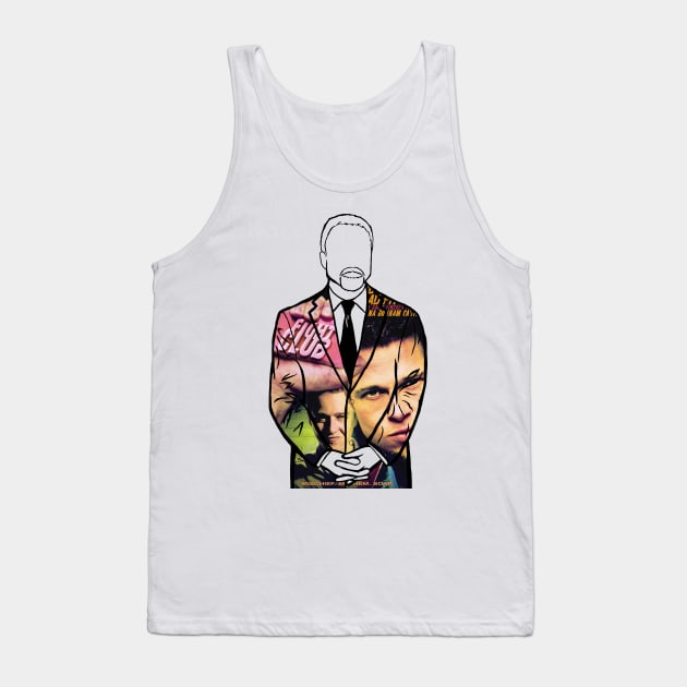 David Fincher (Fight Club) Portrait Tank Top by Youre-So-Punny